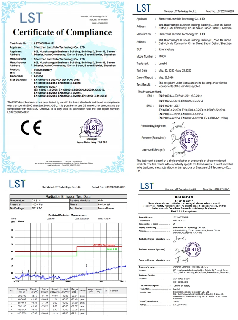 Nueva batería 18650 para Samsung 18650 3,7 V batería recargable 35E 3300mah Li ion baterías de litio DIY 17A corriente (8-40 Uds)