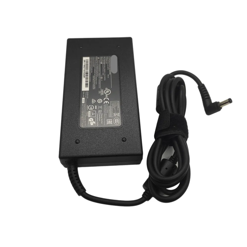 Chargeur adaptateur secteur pour ordinateur portable, adapté pour Clevo W650SC, W650SF, W650SH, W650SJ, W650SZ, W350SSQ, W350ST, W350STQ, 120W, 19.5V, 6.15A, 19V 6.32A