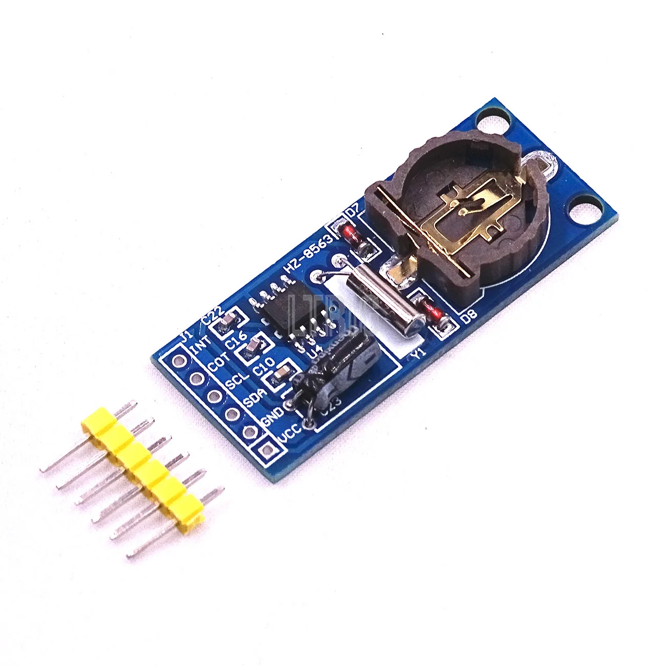 LTRIG custom 1Pcs Large IT New PCF8563 PCF8563T  IIC Real Time Clock Module RTC Board Good than DS3231 AT24C32 3.3 V