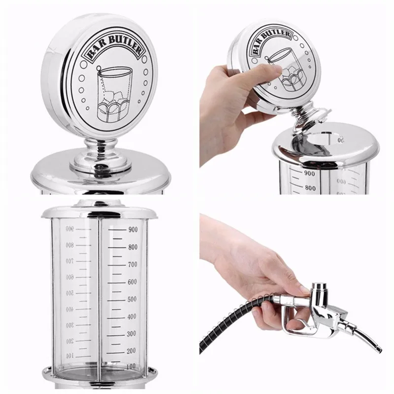 New Mini Plastic Beer Dispenser Machine Drinking Vessels Single Gun Pump Gas Station Bar Supplies