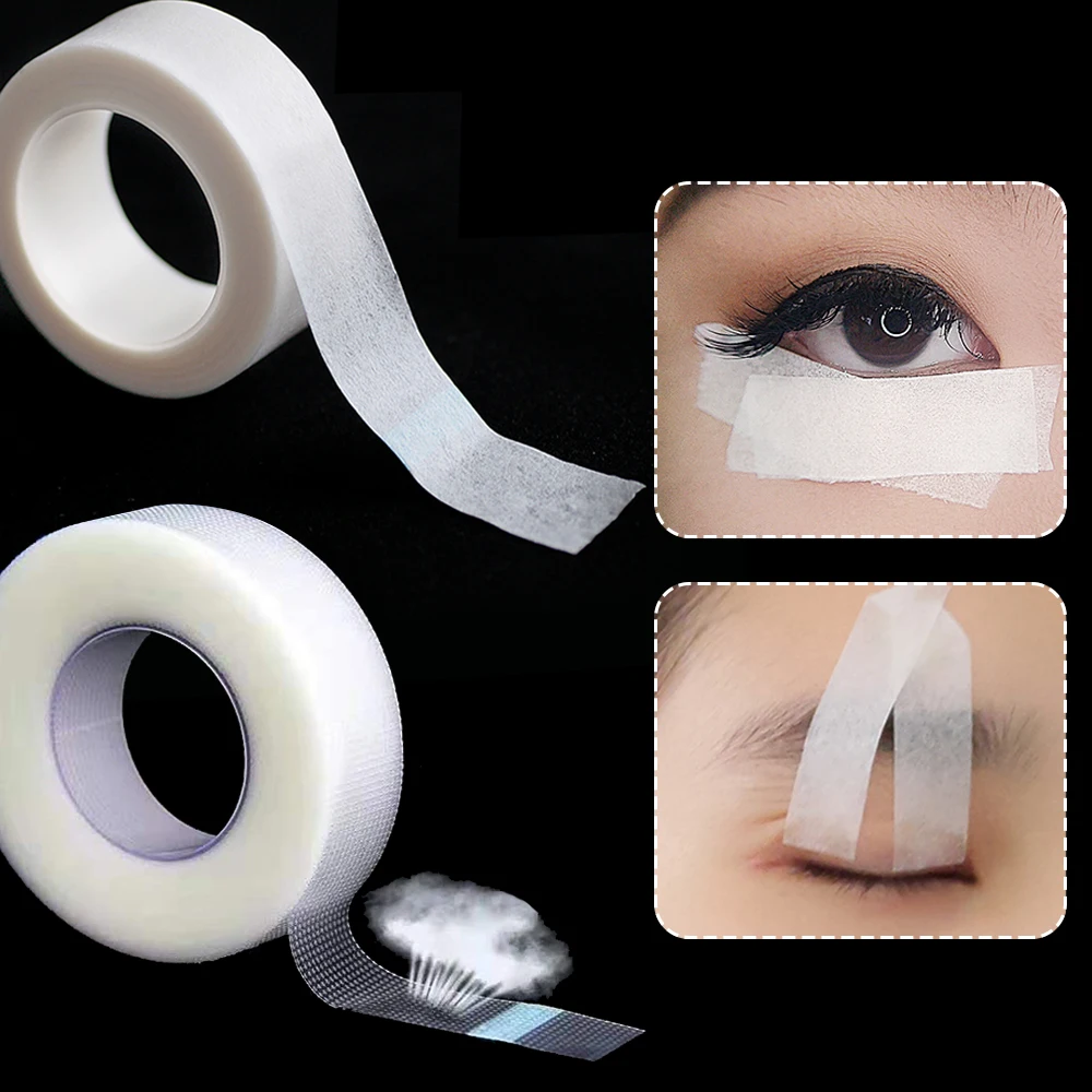 False Eyelash Extension Tape Professional Hypoallergenic Breathable PE Microporous Fabric Non-woven Fabric Eyelash Grafting Tool