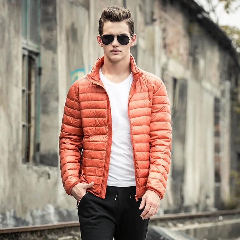 

Duck Size Plus White Down Jacket Men Parkas Hombre Invierno 2023 Light Coat Men's Down Jackets Black Winter Coats WXF166 's s s