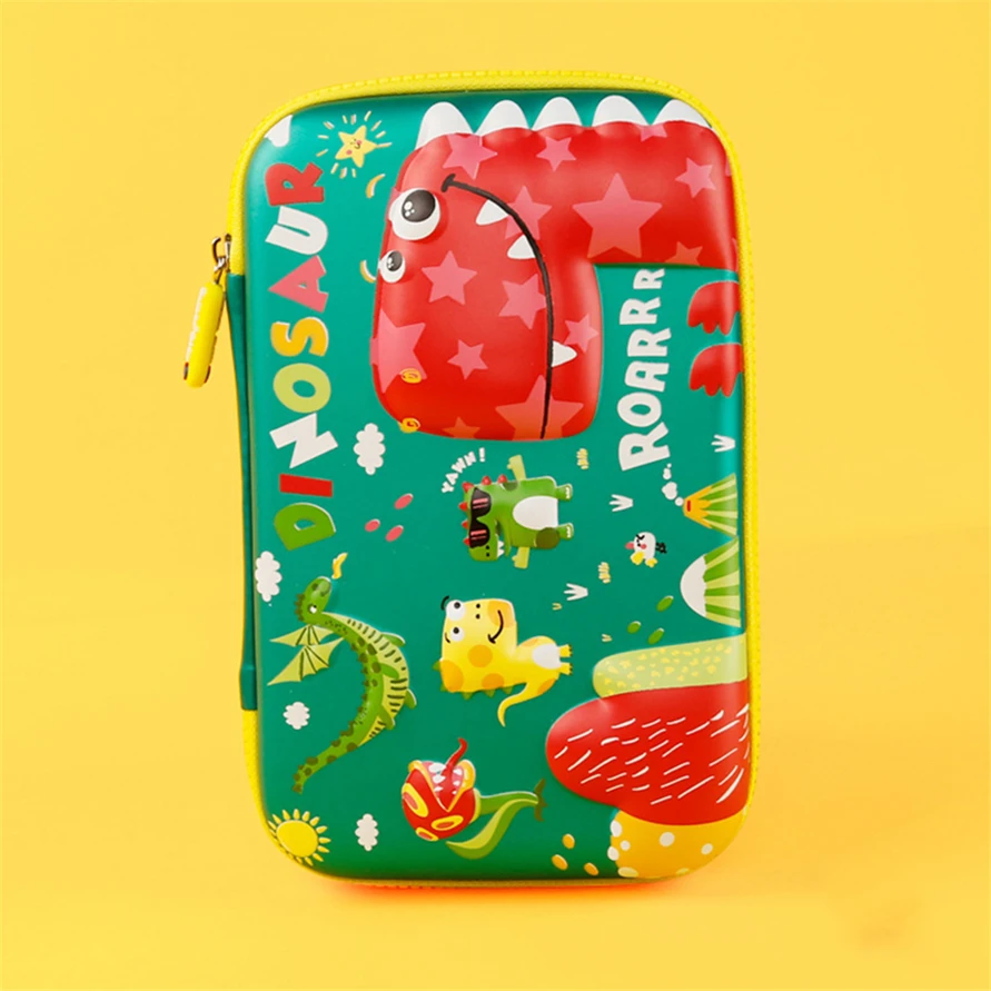 Pencil Cases Dinosaur Material Escolar Estuche Kawaii Case Stationery School Supplies Unicorn Trousse Scolaire Cute Unicorn Box