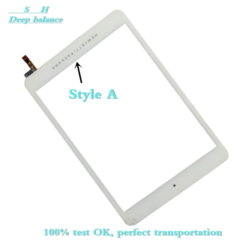 7.85 inch HP HEWLETT-PACKARD tablet touch screen code 80701-0B4821A MA782Q6 external screen Compaq 8 1400 1401