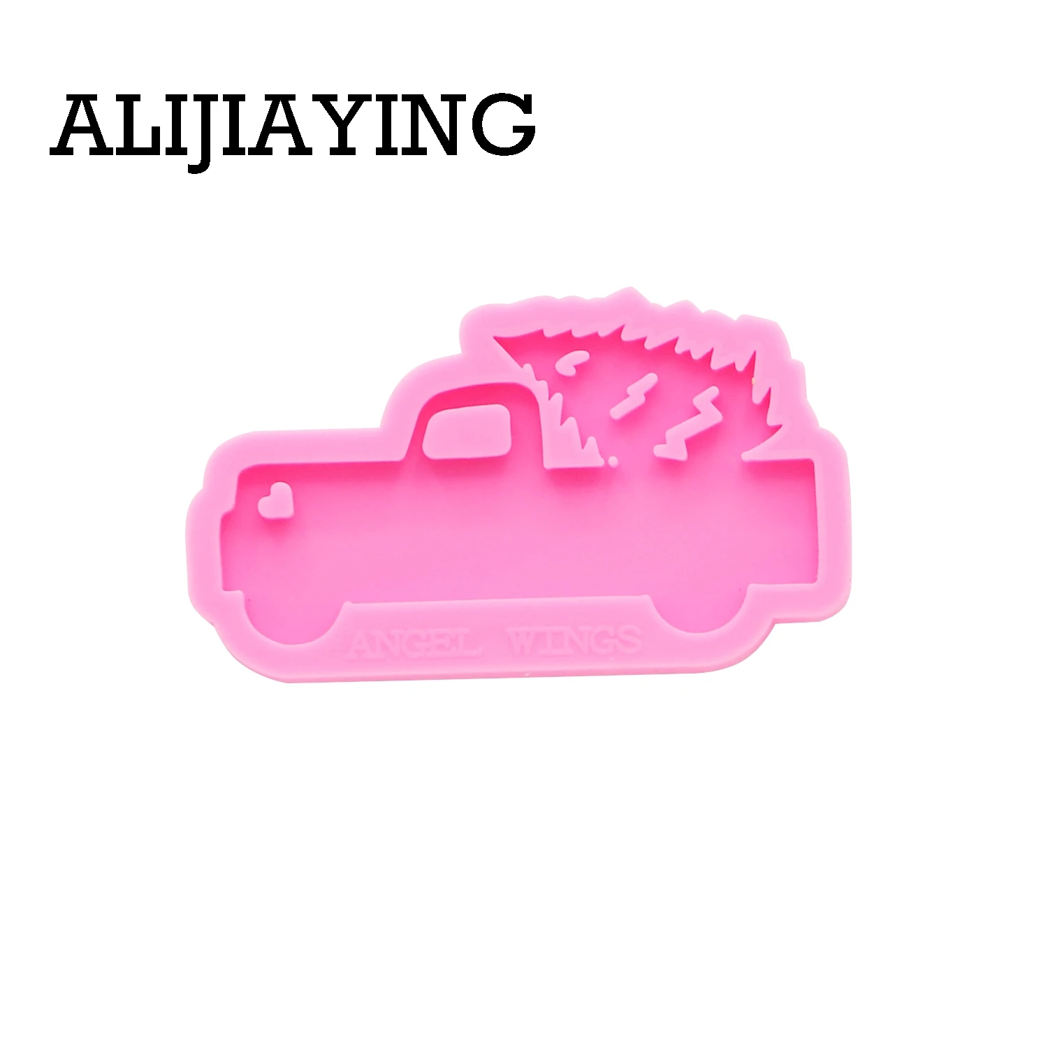 DY0148 Shiny Truck Keychain Silicone Resin Mold Car Moulds Make Crafts with Epoxy Art DIY Charms Jewellery, Chocolate Cake Molds