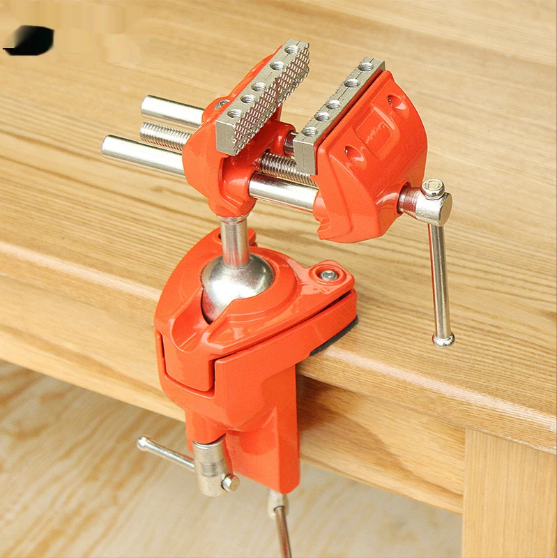 Mini Swivel Table Rotates 360 Degree Rotating Universal Units Clamp Vice Heavy Duty Multifunction Tabletop Hand Tools