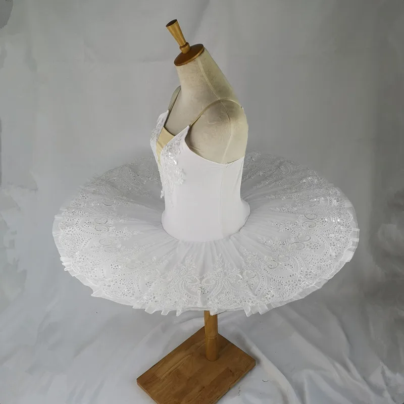 White Swan Professional Ballet Tutu para meninas, traje de bailarina, trajes de dança, tutu para crianças, festa moderna, adulto, criança, crianças