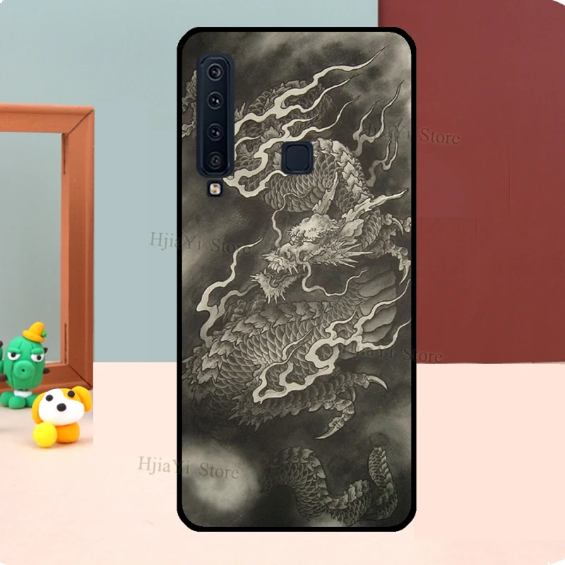 Ancient Japanese Dragon For Samsung Galaxy J7 J5 2017 A3 A5 J1 2016 J2 Prime A6 A8 A9 2018 J4 J6 Plus Phone Case