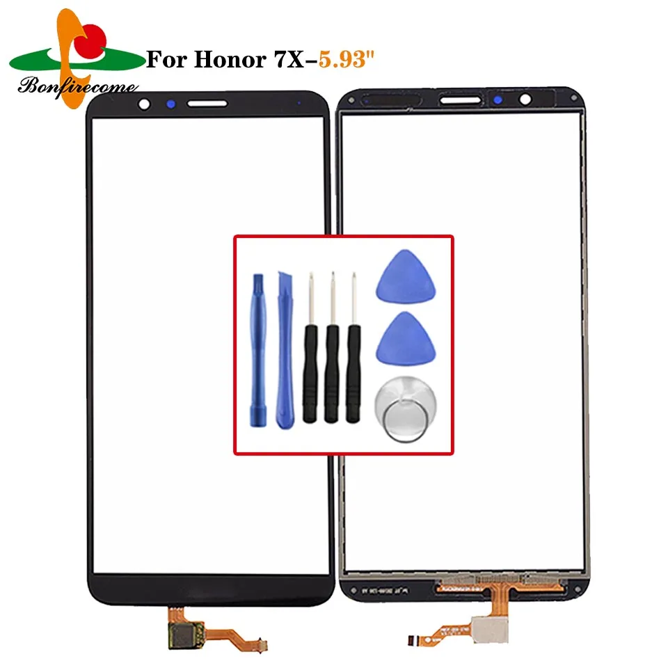 

Touchscreen For Huawei Honor 7X BND-L21 Touch Screen Sensor Panel 5.93" LCD Display Glass Digitizer