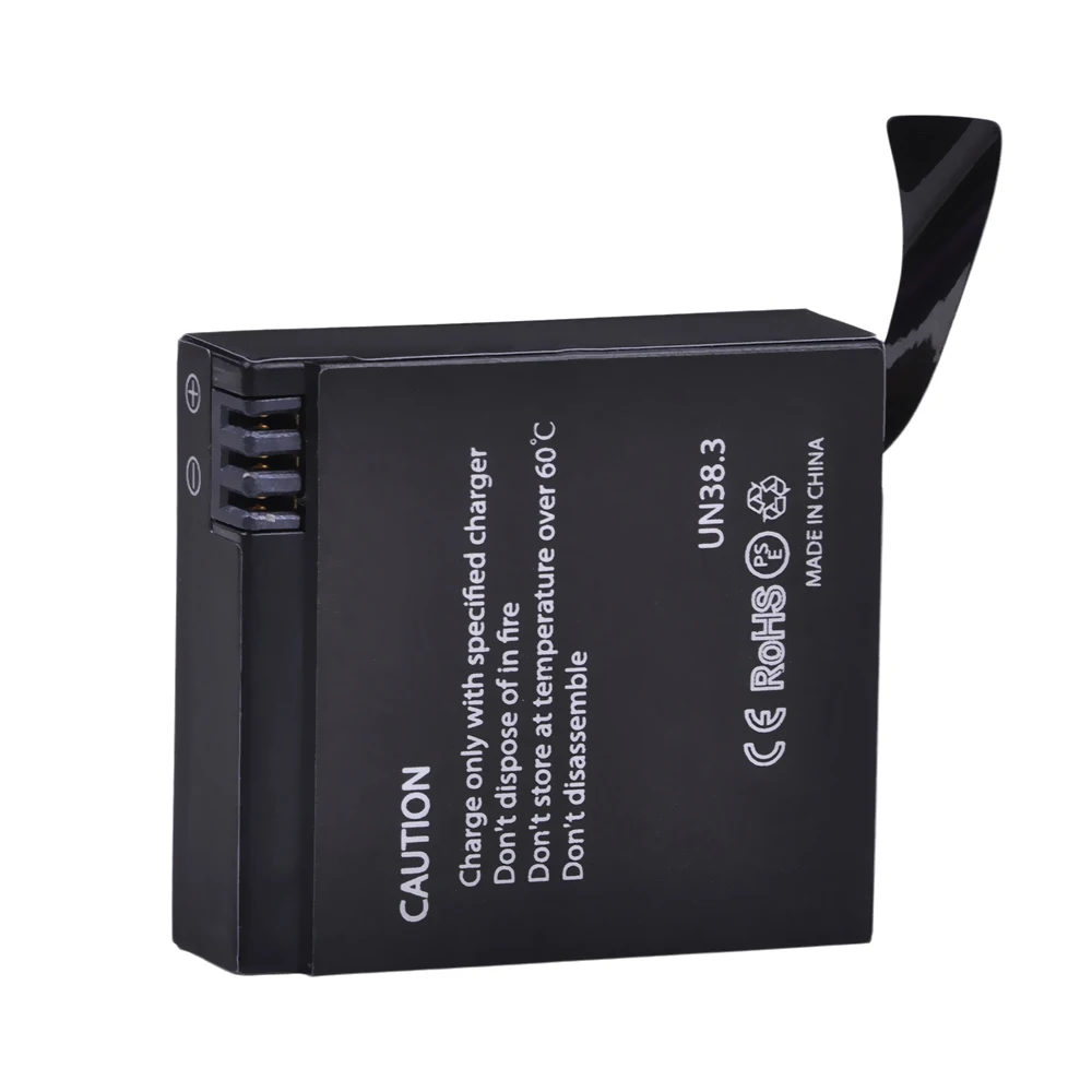 Powertrust Rechargeable lithium Battery / 3-slots USB charger for SJCAM SJ6, SJ6 Legend