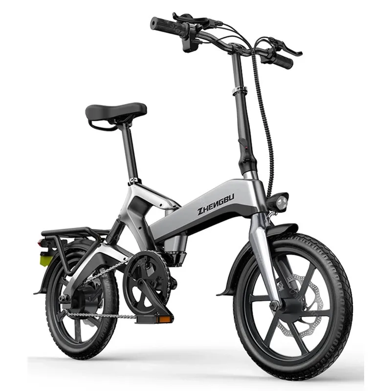 

Ultra light Electric Bikes Adults 2 Wheels Electric Bicycles 16 Inch 48V 400W Electric Scooter Bicycle With Hydraulic Front Fork