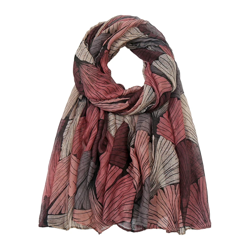 Foulard Hijab Imprimé en Viscose et Coton pour Femme Musulmane, Long Châle Vintage, Style Bohème Arabe, Rétro, Espagne