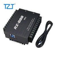 TZT RX-888 MKII SDR Radio Receiver SDR Ham Radio Receiver LTC2208 16Bit ADC Direct Sampling R828D