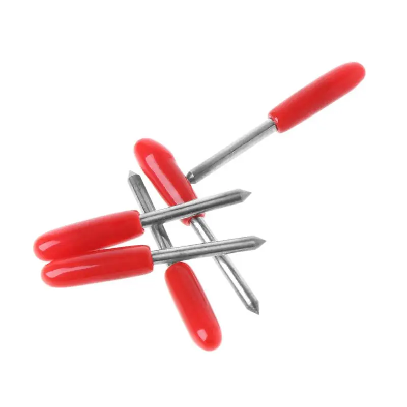 ใบมีดตัด5ชิ้น/เซ็ต30 ° 45 ° 60 ° องศาสำหรับ Pcut มีดตัดไวนิลเครื่องเขียน