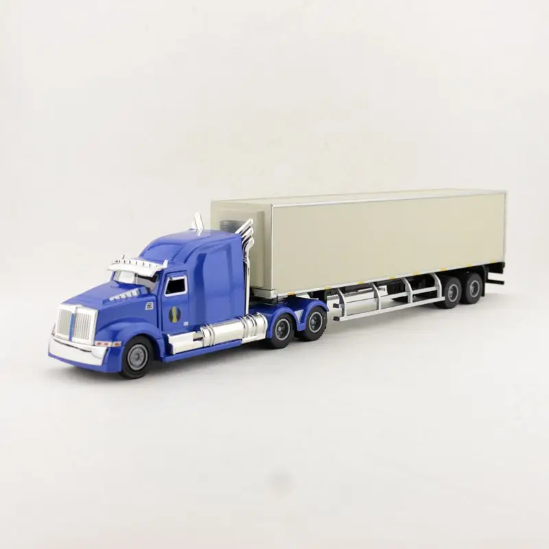 Alloy container heavy transport truck model,1:50 container truck toy,engineering car children's toy.free shipping