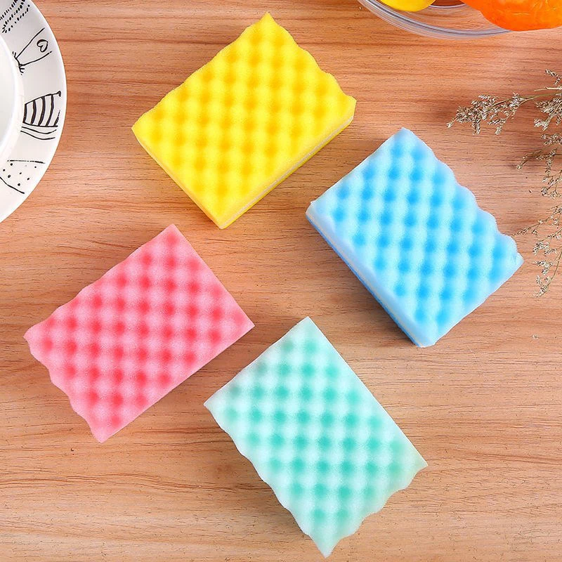 Utensils For Kitchen Washing Dishes Gadget Sets Scouring Pad Sponge Tableware Cleaning Tools Reusable Household Goods Fittings