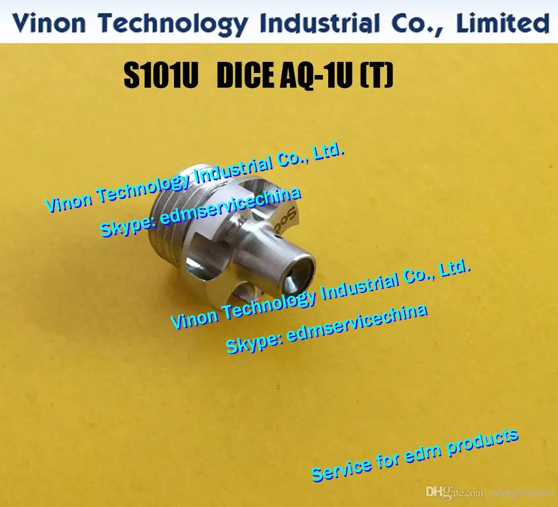 d=0.255mm J17110A DICE AQ-1U(T) S101U, New Style Upper Wire Guide 0.255mm (Black diamond type) for AL series Wire-CUT machine