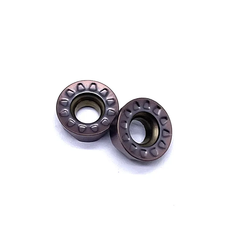 10個Rpmt08t2mo vp15tf超硬インサート旋盤カッター切断も可能
