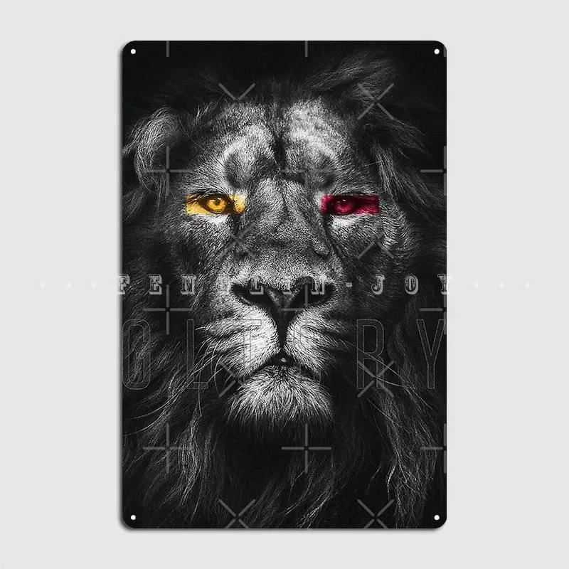 Galatasaray Aslan Poster Metal Plaque Wall Mural Wall Retro Plaques Tin Sign Poster