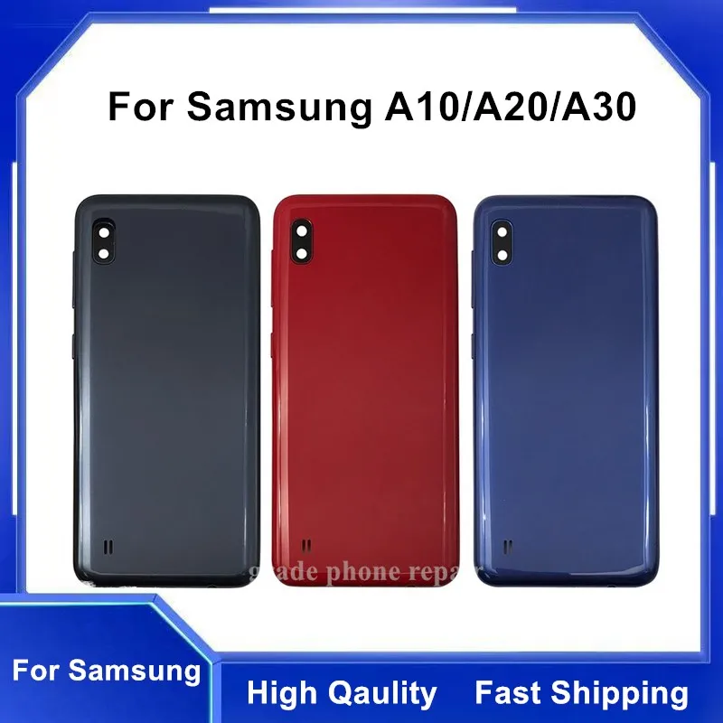 Back Battery Cover Rear Door Housing Glass Panel Replacement Part For SAMSUNG Galaxy A10 A20 A30 A40 A50 A60 A70 2019