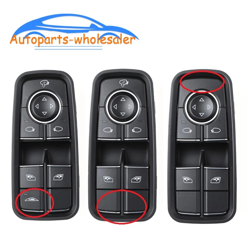 

Переключатель переднего стекла для Porsche 911 718 991 Boxster Cayman Carrera 99161315102DML 99161315502DML 99161315702DML