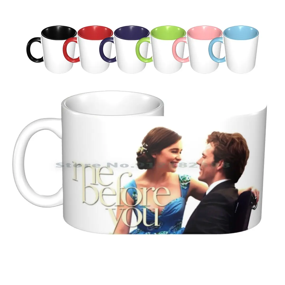 Movie : Me Before You ( Louisa And Will ) Ceramic Mugs Coffee Cups Milk Tea Mug Me Before You Louisa Clarke Will Traynor Emilia