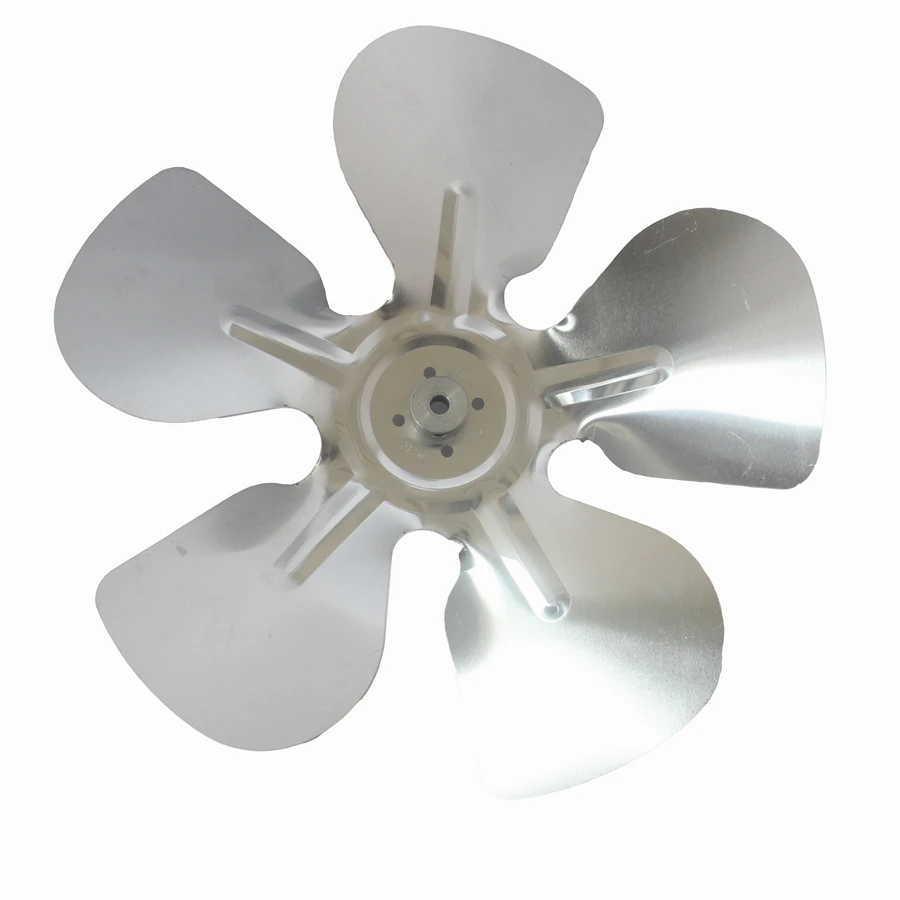 aluminum vane big fan metal blade out diameter 300mm height 38mm impeller 6/8mm shaft