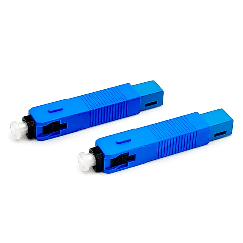 100PCS high quality ESC250P Field Assembly Optical Connector SC UPC FTTH Fiber Fast Connector Free shipping