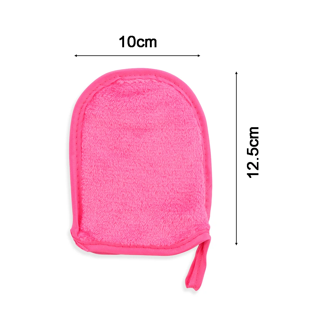 New Microfiber Facial Cloth Reusable Face Towel Cleaning Glove Women Makeup Remover Cosmetic Puff Skin Care Accessories