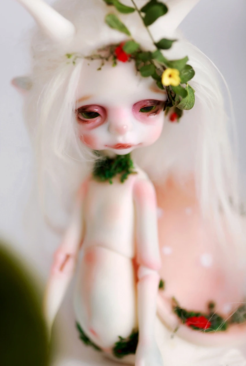 BJD SD Doll 1/8 little snail A birthday present High Quality Articulated puppet Toys gift Dolly Model nude Collection