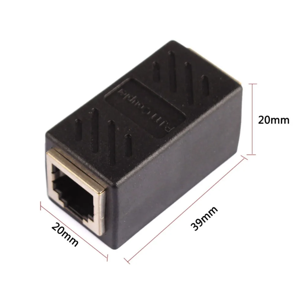 RJ11 6P6C 6P4C 6P2C أنثى إلى أنثى PCB اتصال الهاتف تمديد كابل كوبيه C #266169