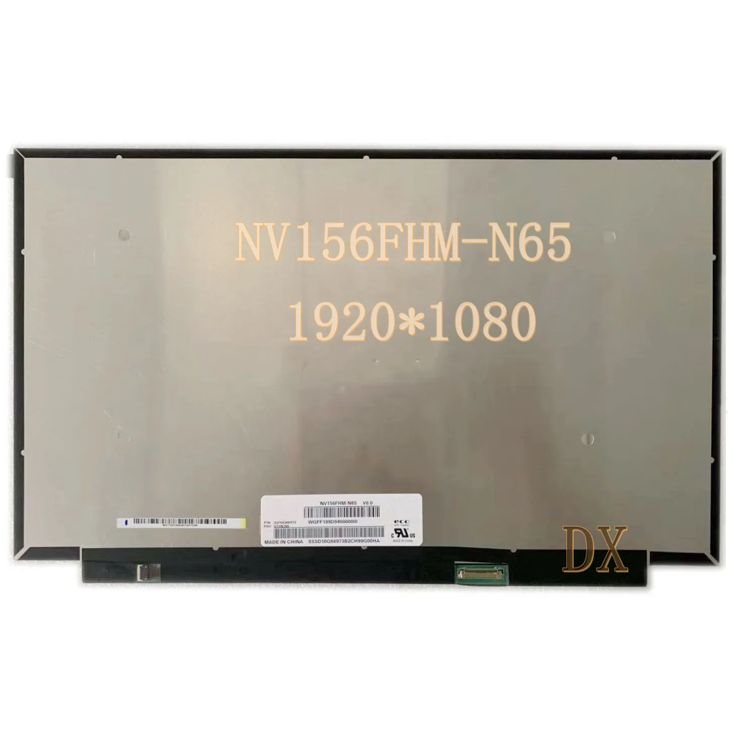 

15.6''72% color FHD IPS LCD N156HCE-GN1 FRU 1920*1080 01YN165 for Lenovo fit NV156FHM-N65 B156HAN09.0 No screw holes