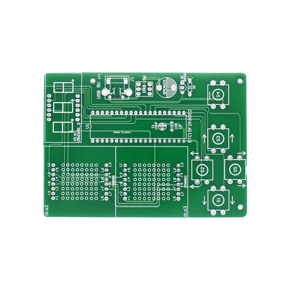 DIY Game Board Kit 51 SCM Chip Retro Electronic Soldering Practice Console Maker Small Production student lab