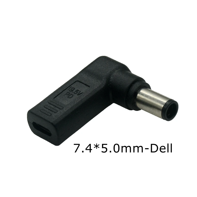 PD 7.4x5.0mm z gniazdo wtykowe to rodzaj USB C PD konwerter zasilacz wtyczka DC przewód łączący przewód do DELL ładowarka do laptopa — zdjęcie 5