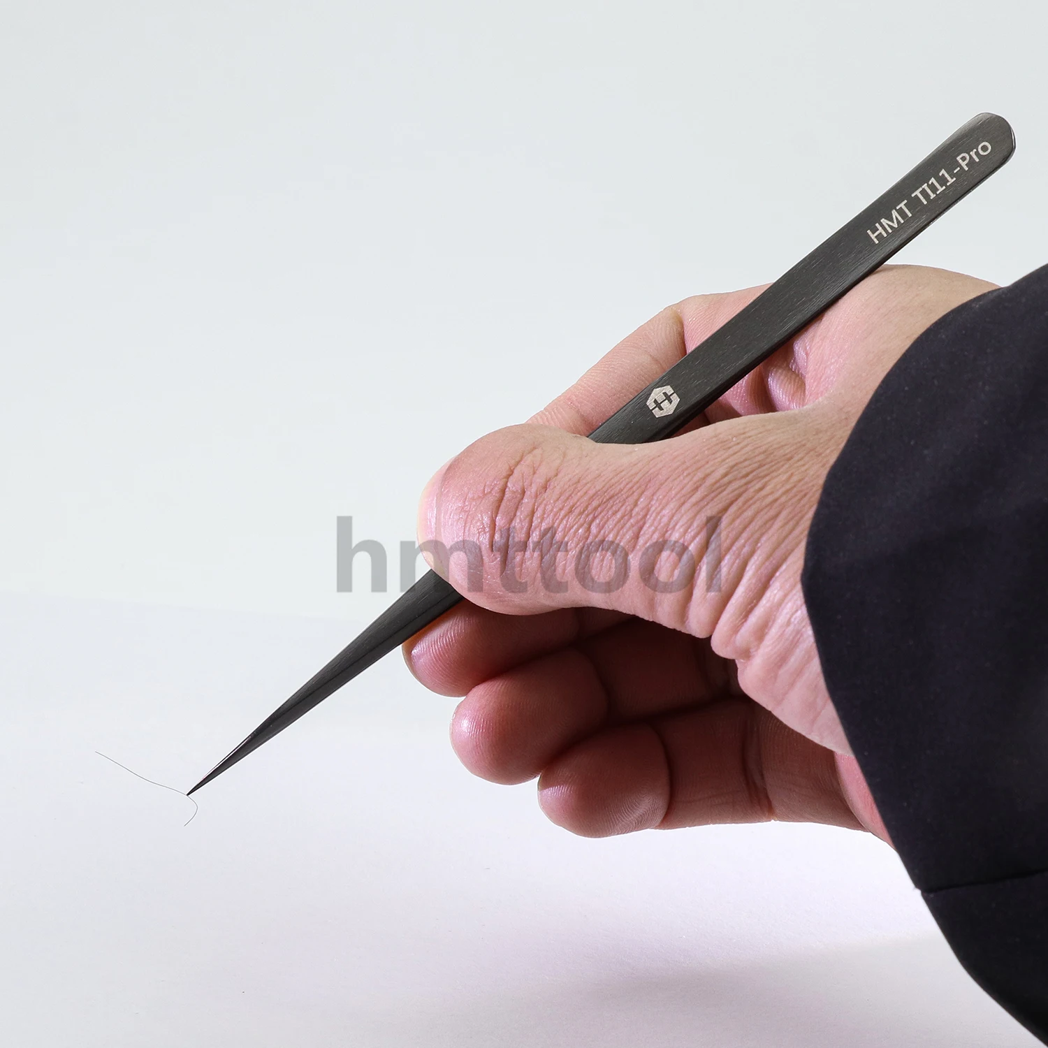 Precision Tweezers Non-Magnetic Anti-Rust Stainless Steel Fingerprint Fly Wire Tweezer Pinzas Electronics Phone Repair Tools