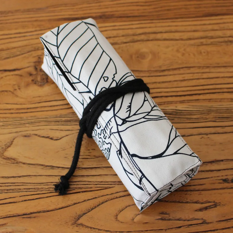 Korean Roll Pencil Case School Big Penal for Girls Boys Pencilcase Large 36/48/72 Holes Pen Bag Cute Cartridge Stationery Kit - Image 3