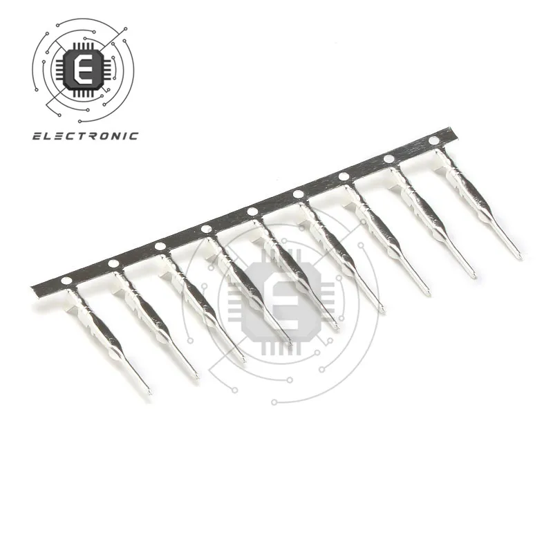 100pcs Male/Female Dupont Reed Dupont Jumper Wire Dupont languette Connector Metal  Terminal Pins Crimp