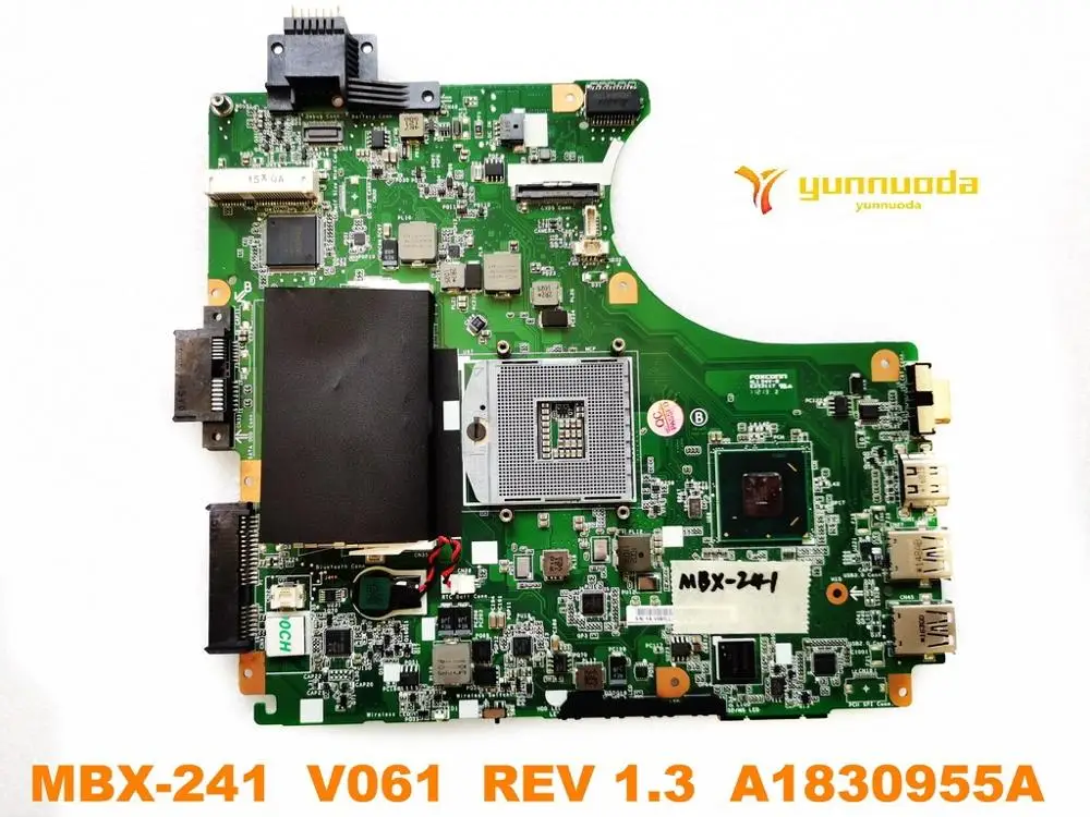 

Original for SONY MBX-241 laptop motherboard MBX-241 V061 REV 1.3 A1830955A tested good free shipping