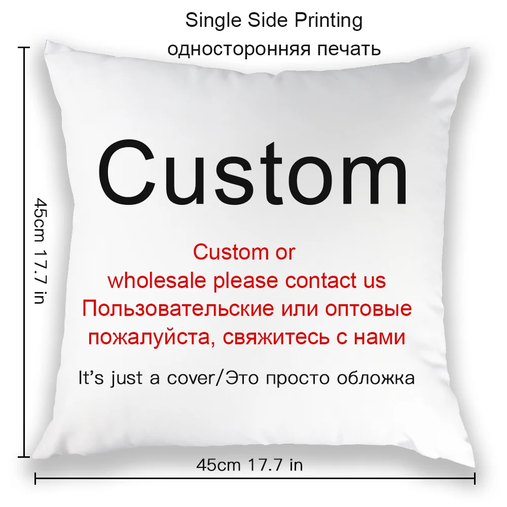 Vintage Floral Pillow Case Plant Flower Cushion Cover Cushion High Quality Pillows Cases White Decorative Cushions Covers Kissen