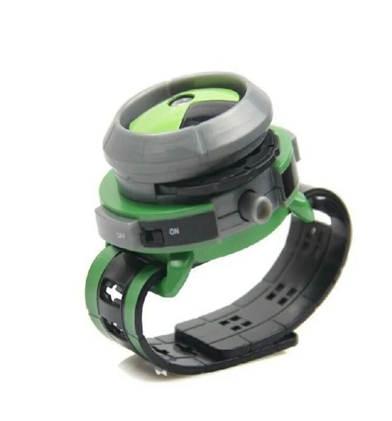 HOT!Omnitrix BEN Watch With 16 Patterns Luminous Toys Projector Cartoon Projection Watch Children Christmas Birthday Gifts