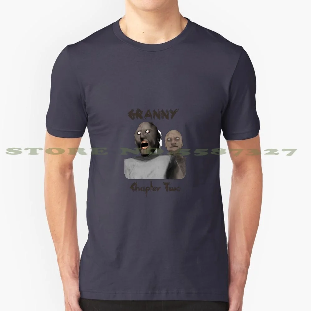 Granny : Chapter 2 100% Cotton T-Shirt Granny The Game Granny Loves You Ironic Sarcasm Scary Ugly Dead Grandma Popular Granny