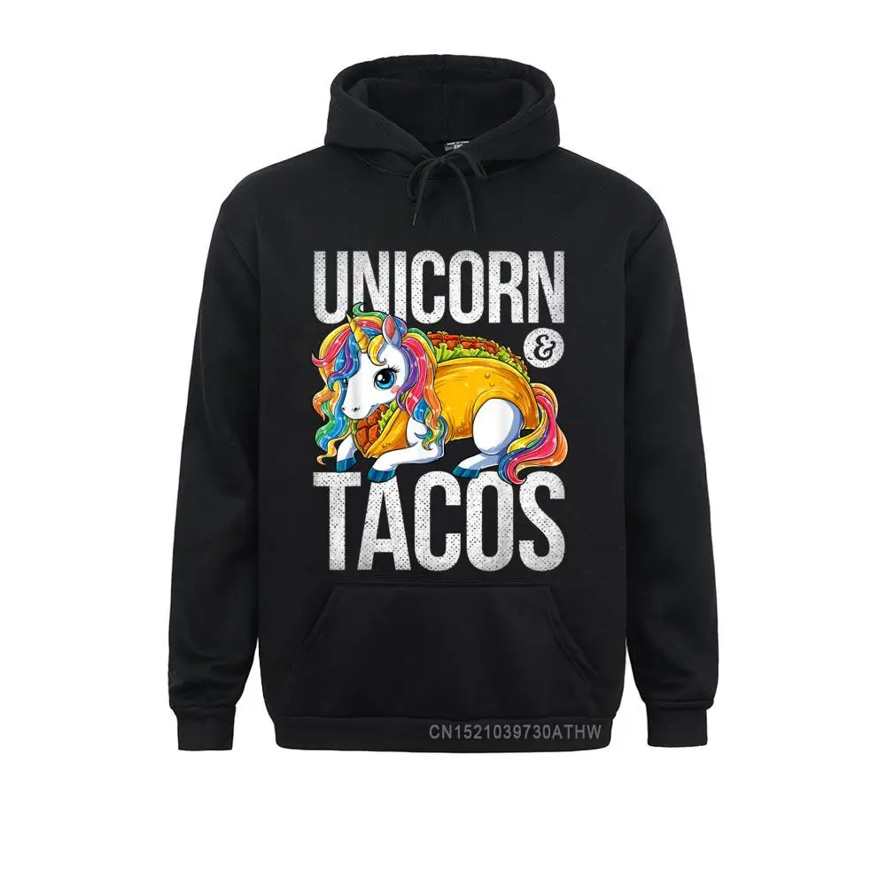 Unicorn Tacos Girls Kids Women Rainbow Taco Hooded Tops Long Sleeve Hoodies Men Sweatshirts New Arrival Clothes