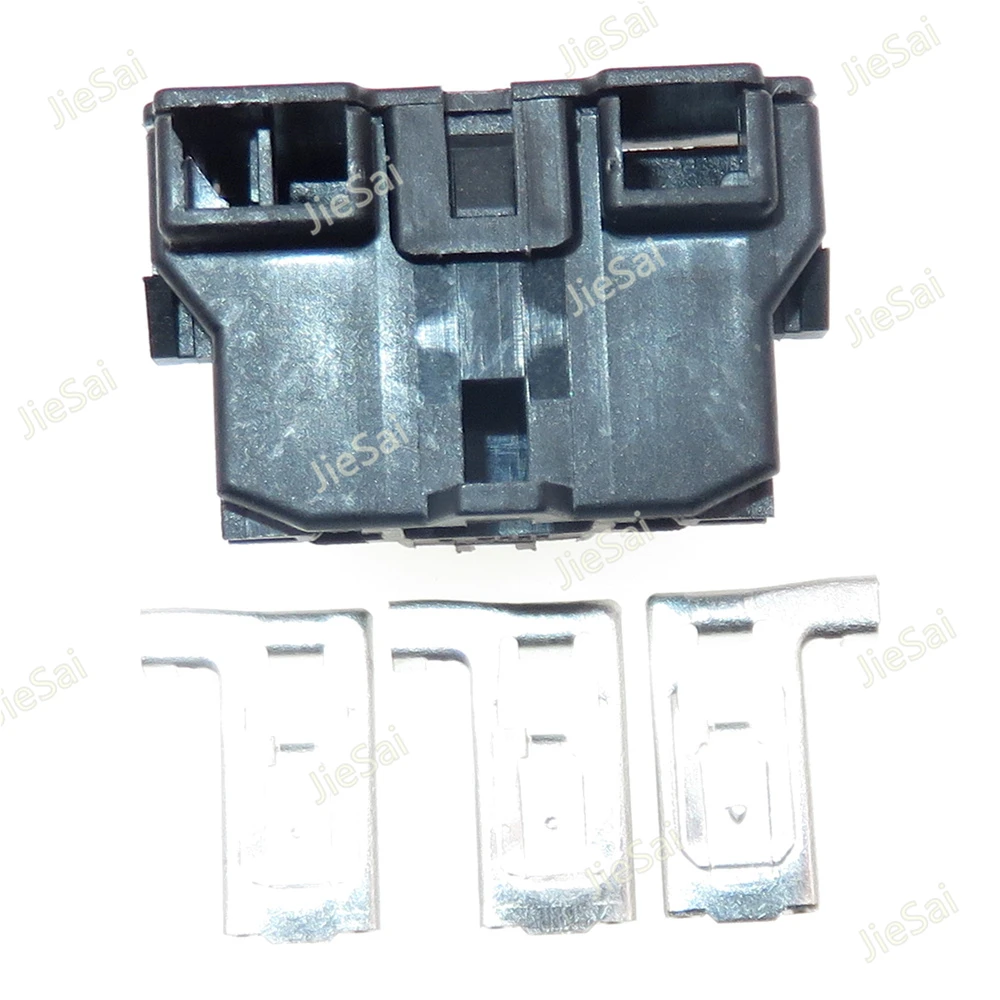 3 Pin 6.3 Series Car Large Current H4 Headlights Near-far Light Bulb Cable Harness Connector Plastic Housing For Honda