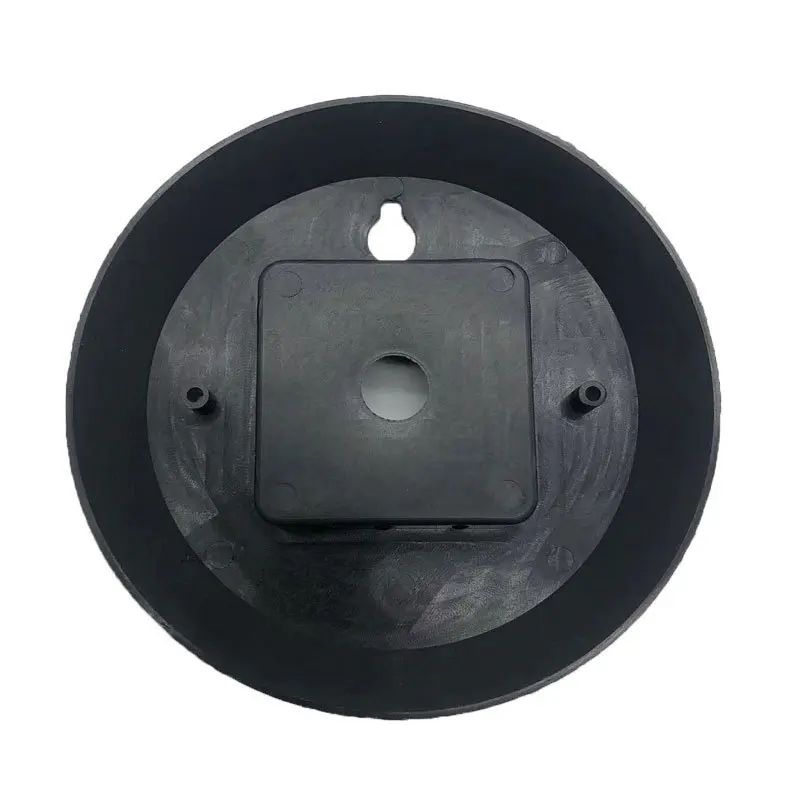 Dust-Proof Black Round Cover for DIY Quartz Black Wall Clock Movement Mechanism Protection Cover Wall Clock Accessories DIY Part