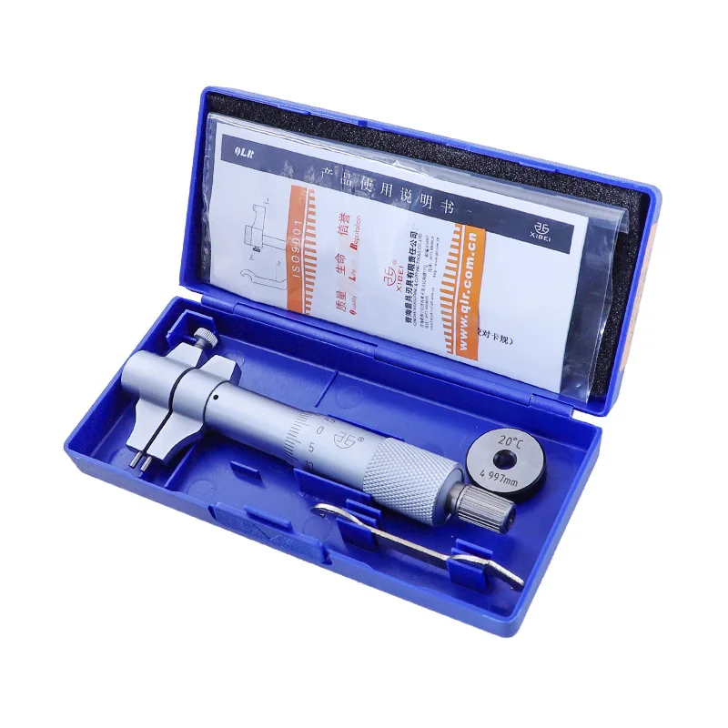 XIBEI Inside Micrometer 5-30mm/0.01 Caliper Internal Micrometers Carbide Measuring Tools