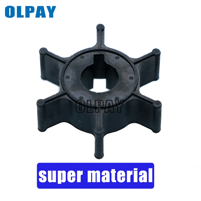 Water Pump Impeller for Yamaha 4HP 5HP 6HP Outboard Motor 6E0-44352 6E0-44352-00-00 6E0-44352-003 6E0-44352-00 18-3073