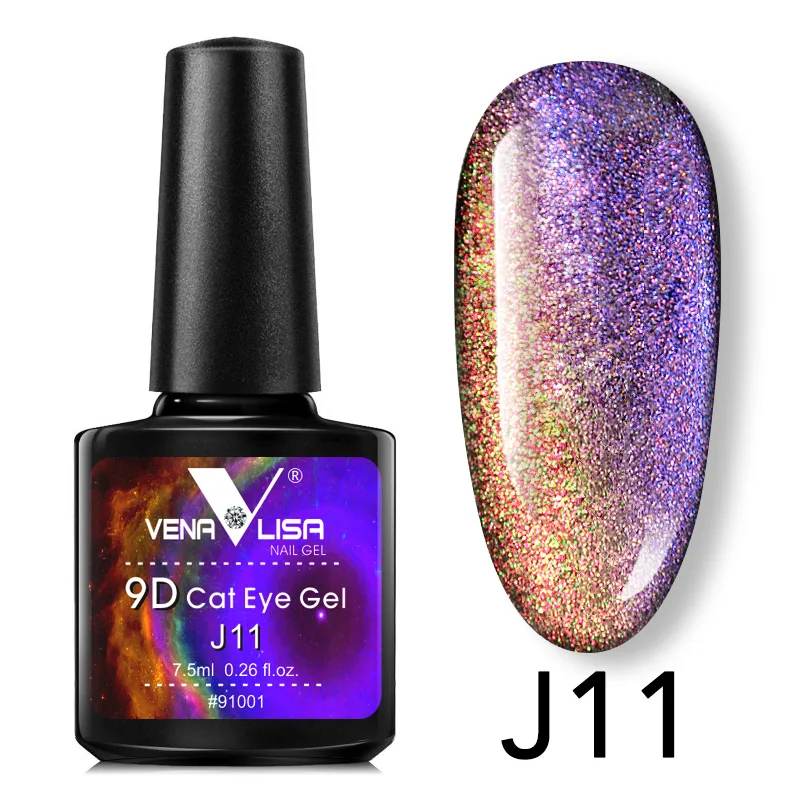 9D cat eye nagel gel polish venalisa canni 7.5ml losweken gel vernis magic mangent nagellak nail art 9d galaxy kat gel