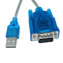 USB 2.0 to RS232 Serial Port 9 Pin DB9 Cable USB COM Port Adapter Converter Supports Windows 10 8 7 XP for Mac Computer PC Modem
