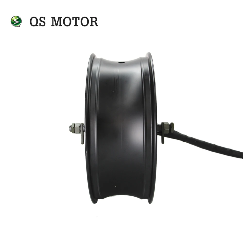 QS 17X6.0inch 12KW 70H V4 motocykl elektryczny silnik piasty