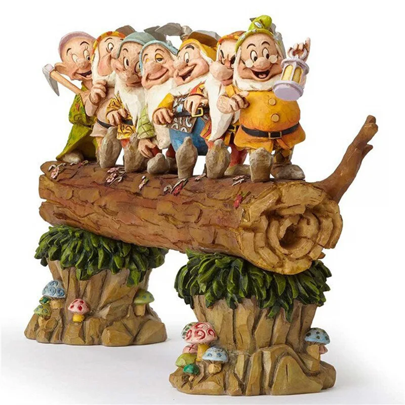 Seven Dwarf Trees Gnome Decorate The Garden Decorate The Garden For Indoor Outdoor Home Garden Artwork Decoration